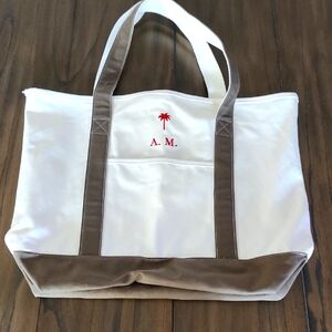 NWOT Heavy Duty Large Canvas Tote